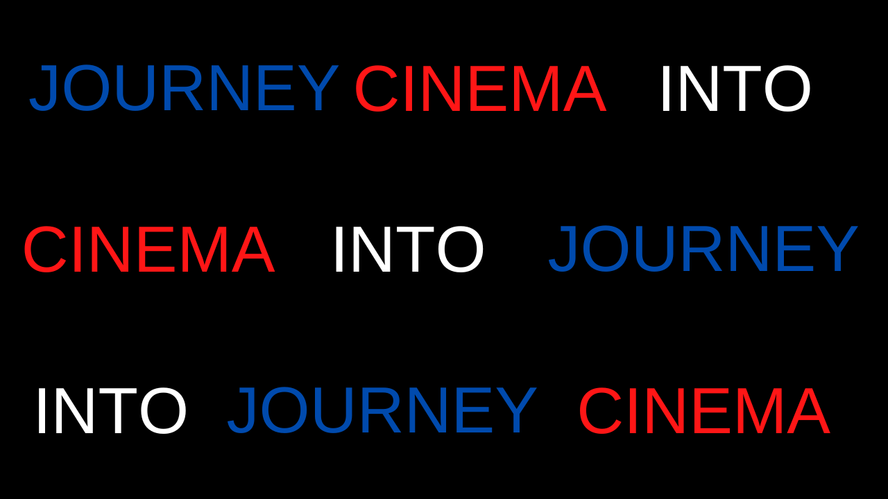 Journey Into Cinema